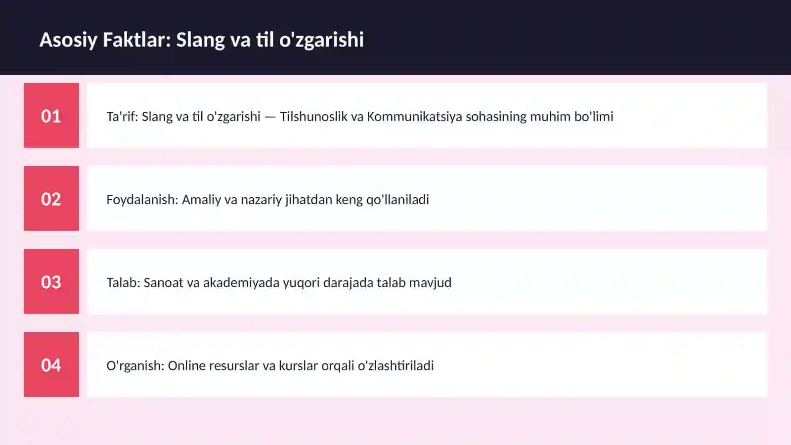 Slang va til o'zgarishi 3