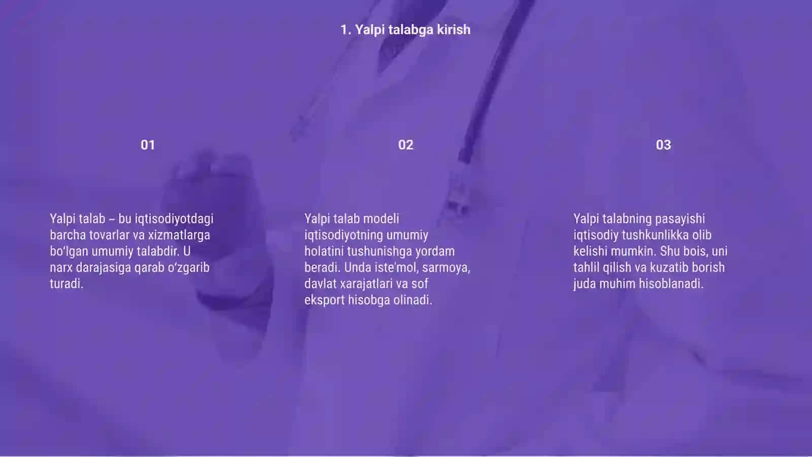 Yalpi talab va Yalpi talab modeli 3