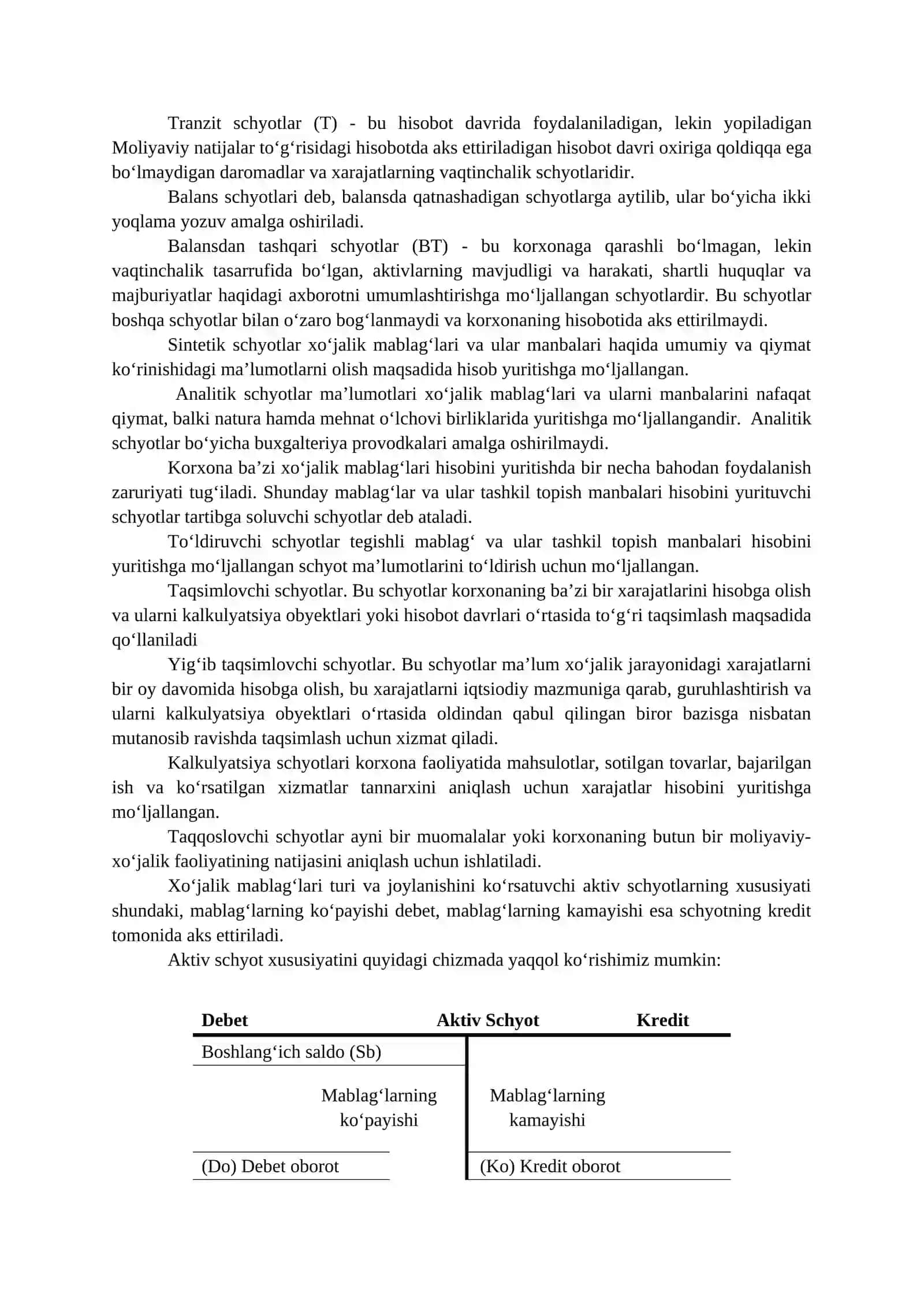 Xo‘jalik operatsiyalarida ikkiyoqlama yozuv. 3