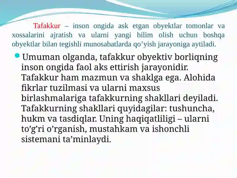 O’quvchilarni matematik tafakkurini rivojlantirish jarayonida masalalarning ahamiyati. Masala yechishda umumiy va xususiy usular 3