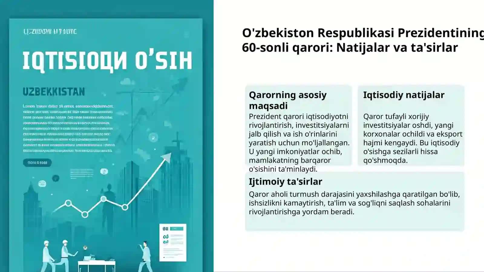 O'zbekiston Respublikasi Prezident qarorlari (60, 61, 62-sonli) 3