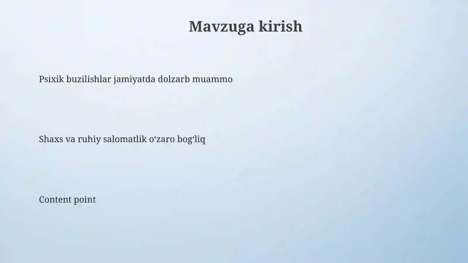 Psixopatiyalar va psixogeniyalar 3