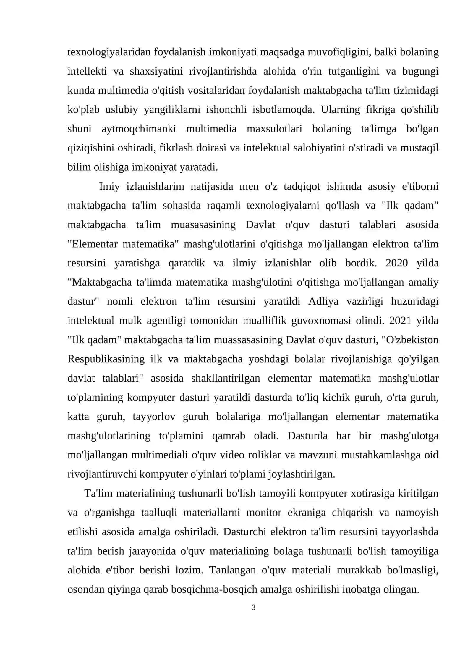 MAKTABGACHA TA'LIM TASHKILOTLARIDA MULTIMEDIADAN FOYDALANISH 3