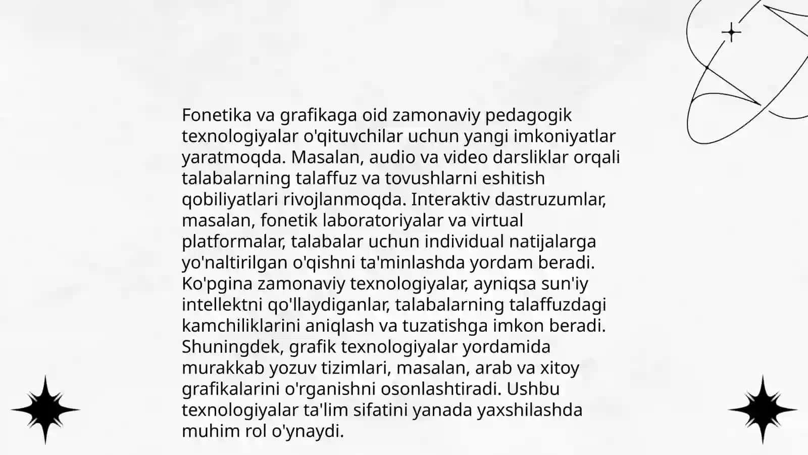 Fonetika va grafikaga oid zamonaviy pedagogik texnologiyalar 3
