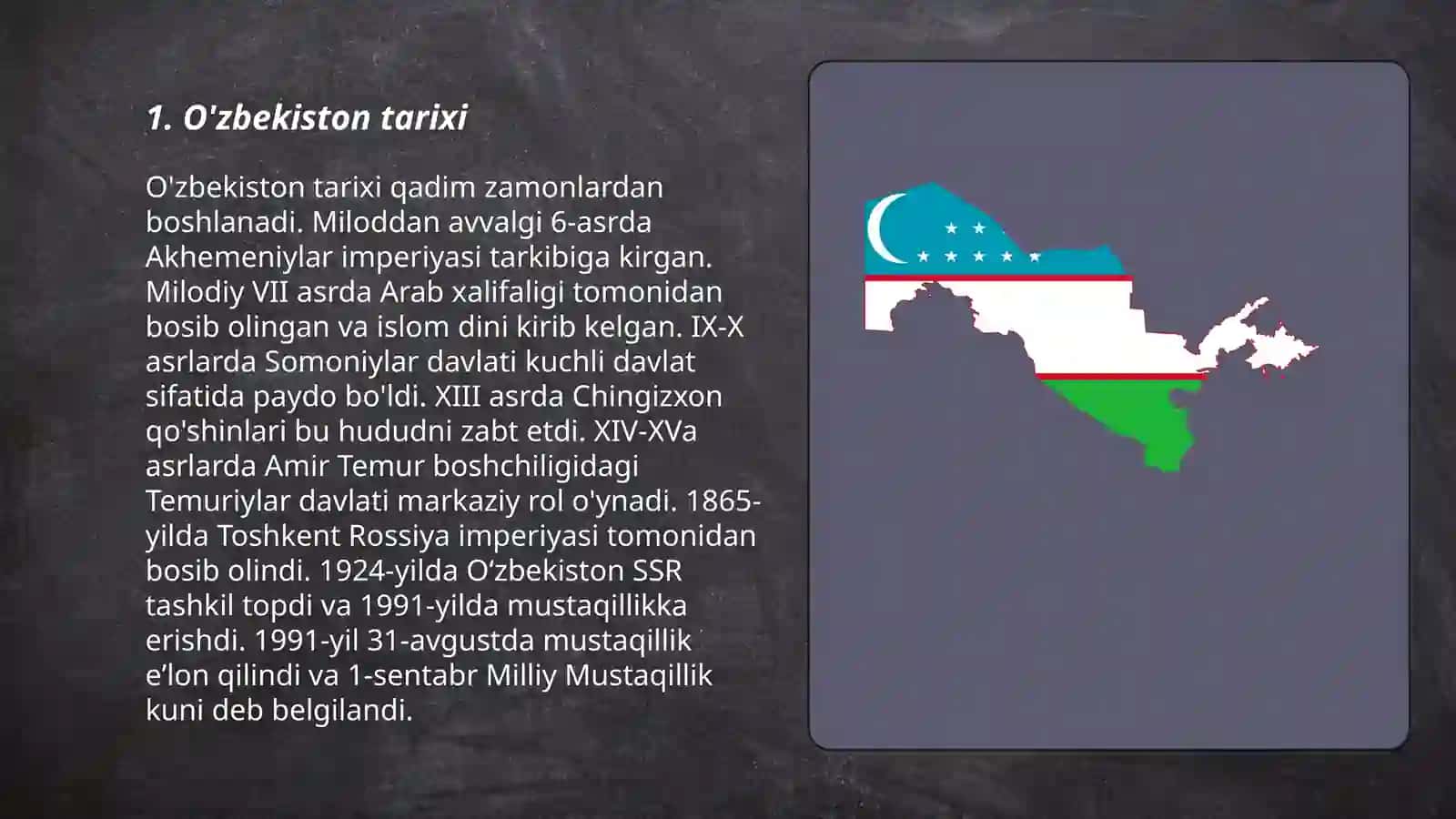 O'zbekiston tarixi 3