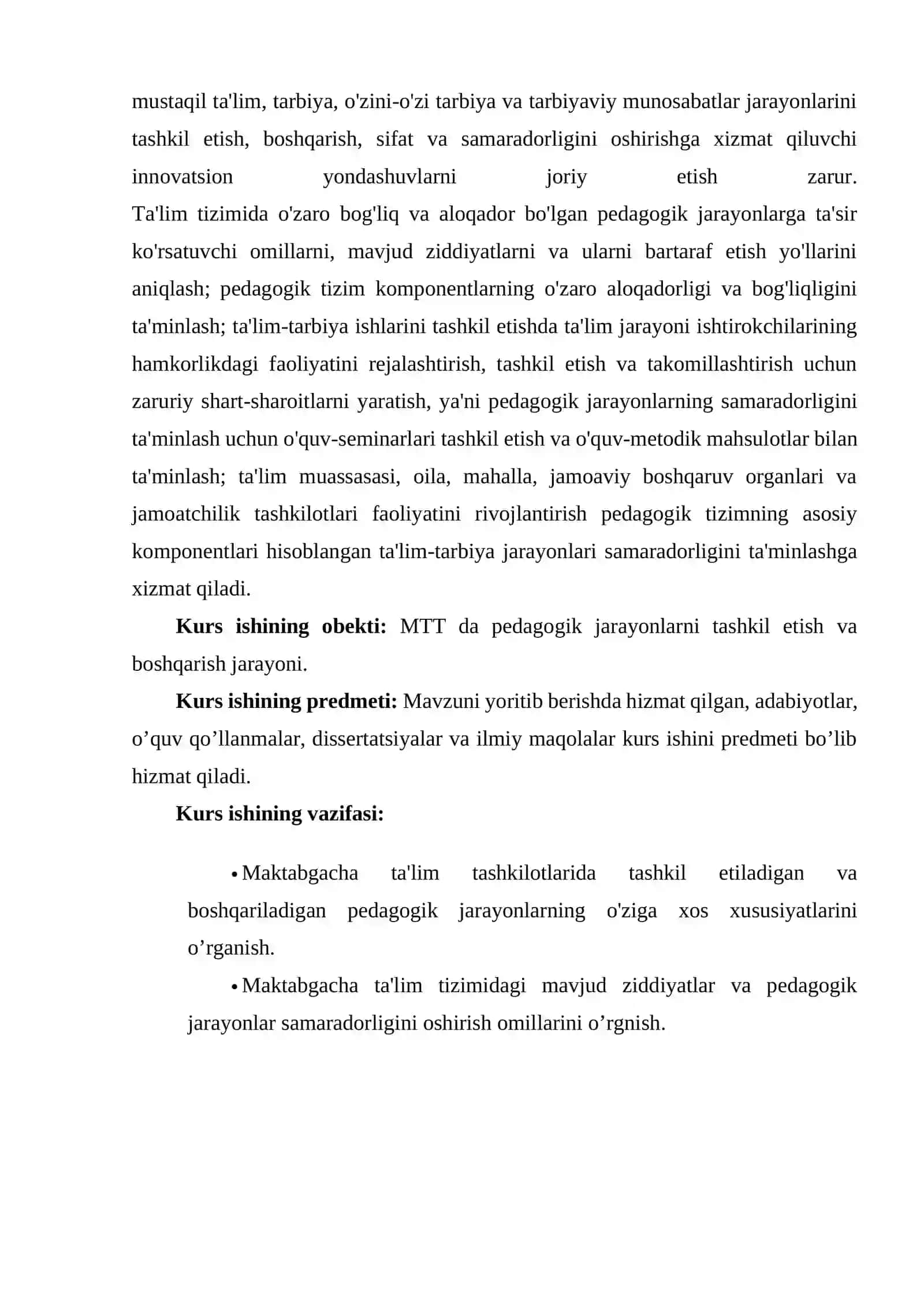 MAKTABGACHA TA'LIM TIZIMIDA PEDAGOGIK JARAYONLARNI TASHKIL ETISH VA BOSHQARISH 3