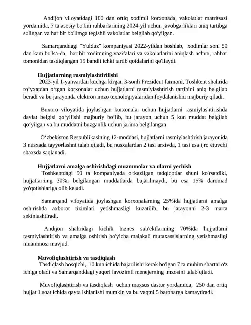 Tashkili hujjatlar va ularni rasmiylashtirish 3