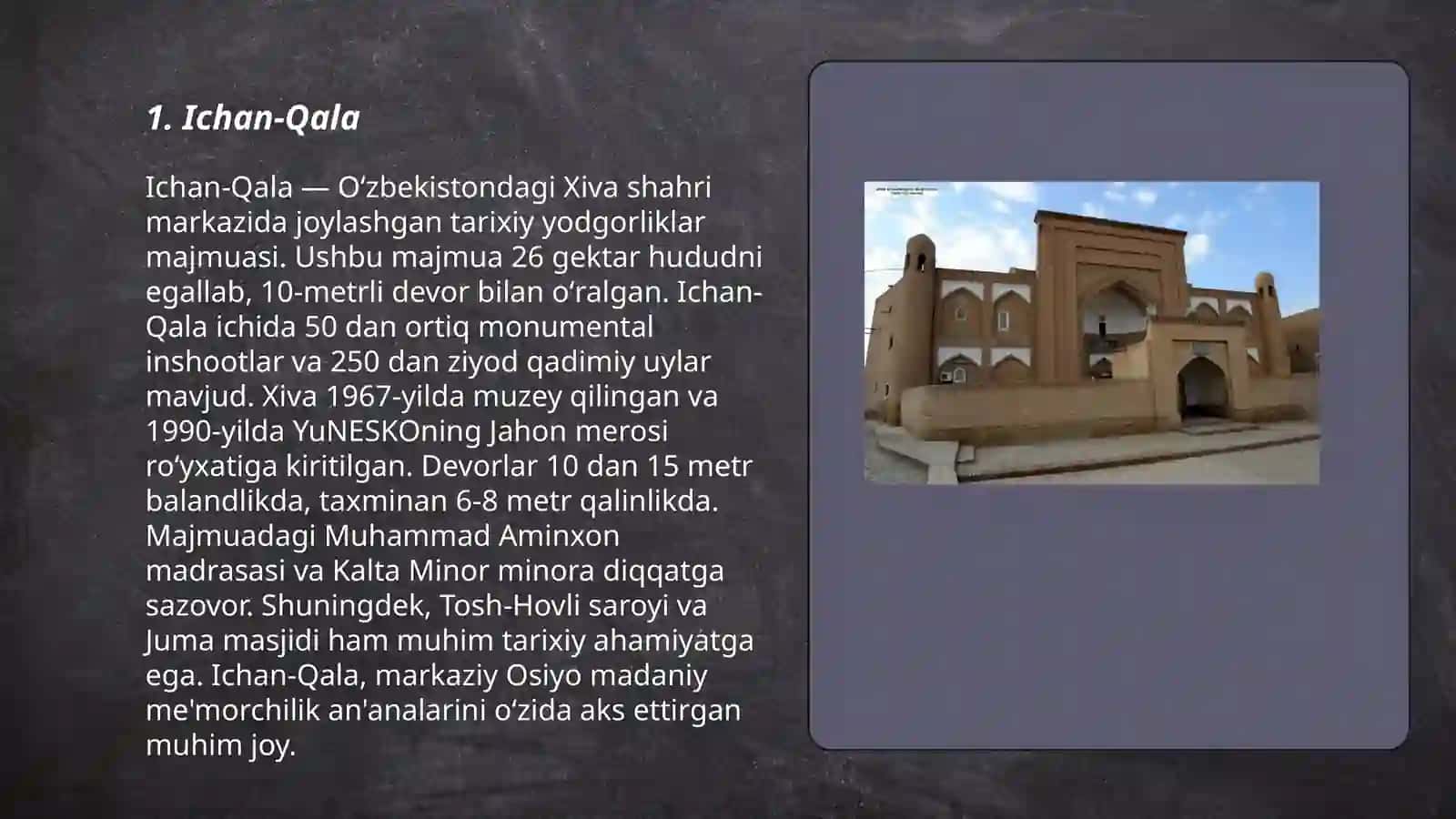 Xorazm hududidagi yodgorliklar 3