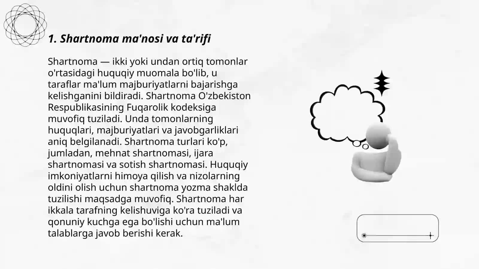 Shartnomalarga oid umumiy qoidalar 3