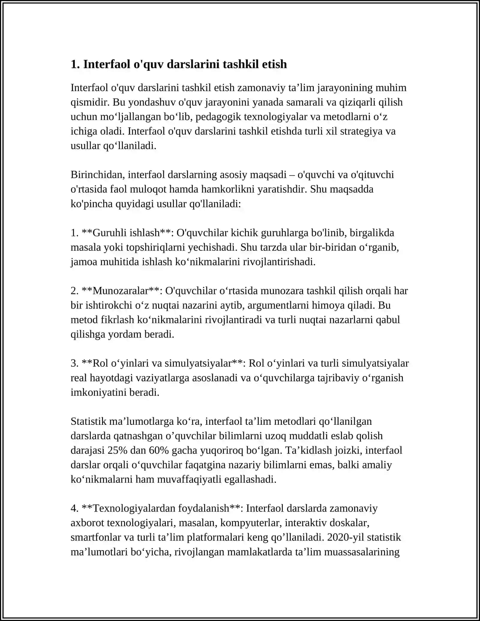 ILG'OR PEDAGOGIK TEXNOLOGIYALAR 3