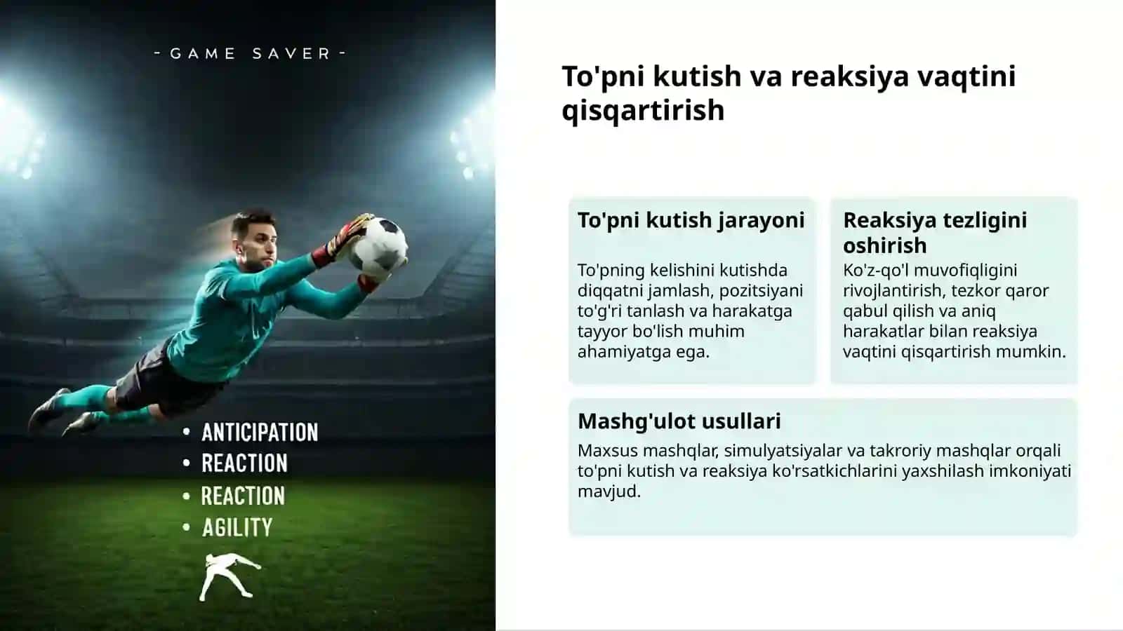 Voleybolda holat va harakatlanishni takomillashtirish 3