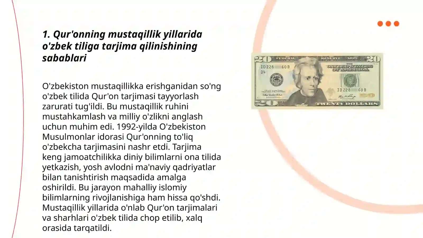 Mustaqillik yillarida Qur'onning o'zbek tiliga tarjima qilinishi va tafsirlari 3