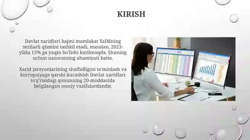 Xarid qilish tartib-taomillari ustidan davlat va jamoatchilik nazorati 3