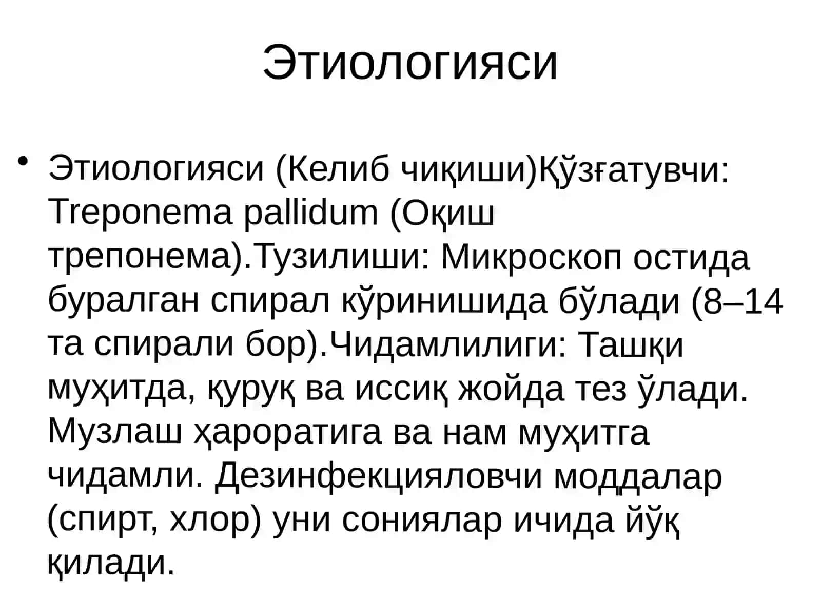 Zaxm kasallik umumiy maʼlumot 3