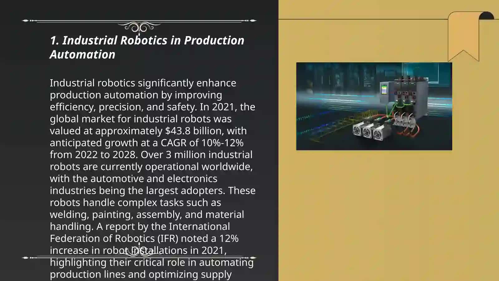 Production and automation of technological processes 3