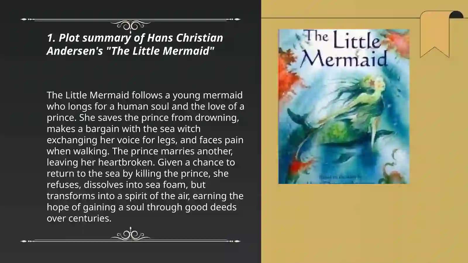 "The little mermaid" Hans Christian Andersen 3