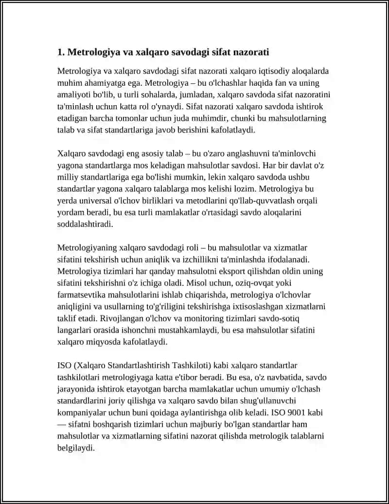XALQARO IQTISODIY ALOQALARDA METROLOGIYANING ROLI 3