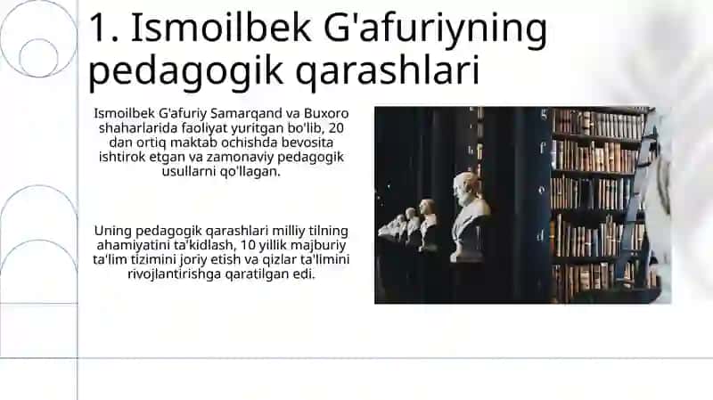 Jadidchilik Pedagogik qarashlari 3