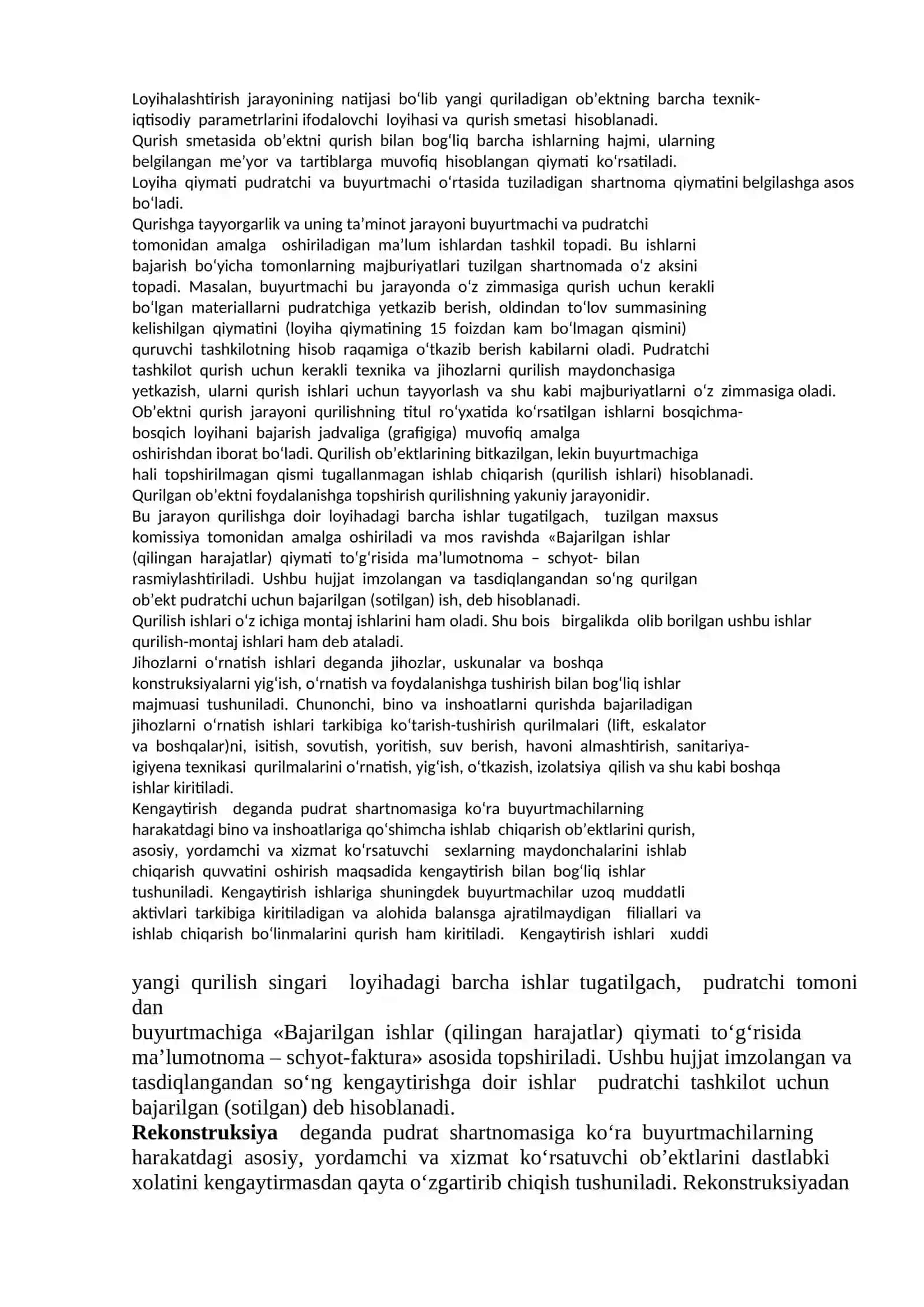 Qurilish tashkilotlarida buxgalteriya hisobini tashkil etish 3