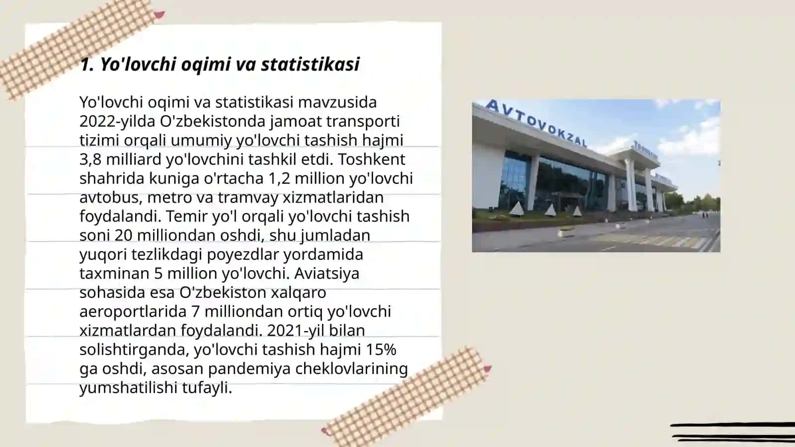 Yo'lovchi avtovokzallari va avtostansiyalari 3