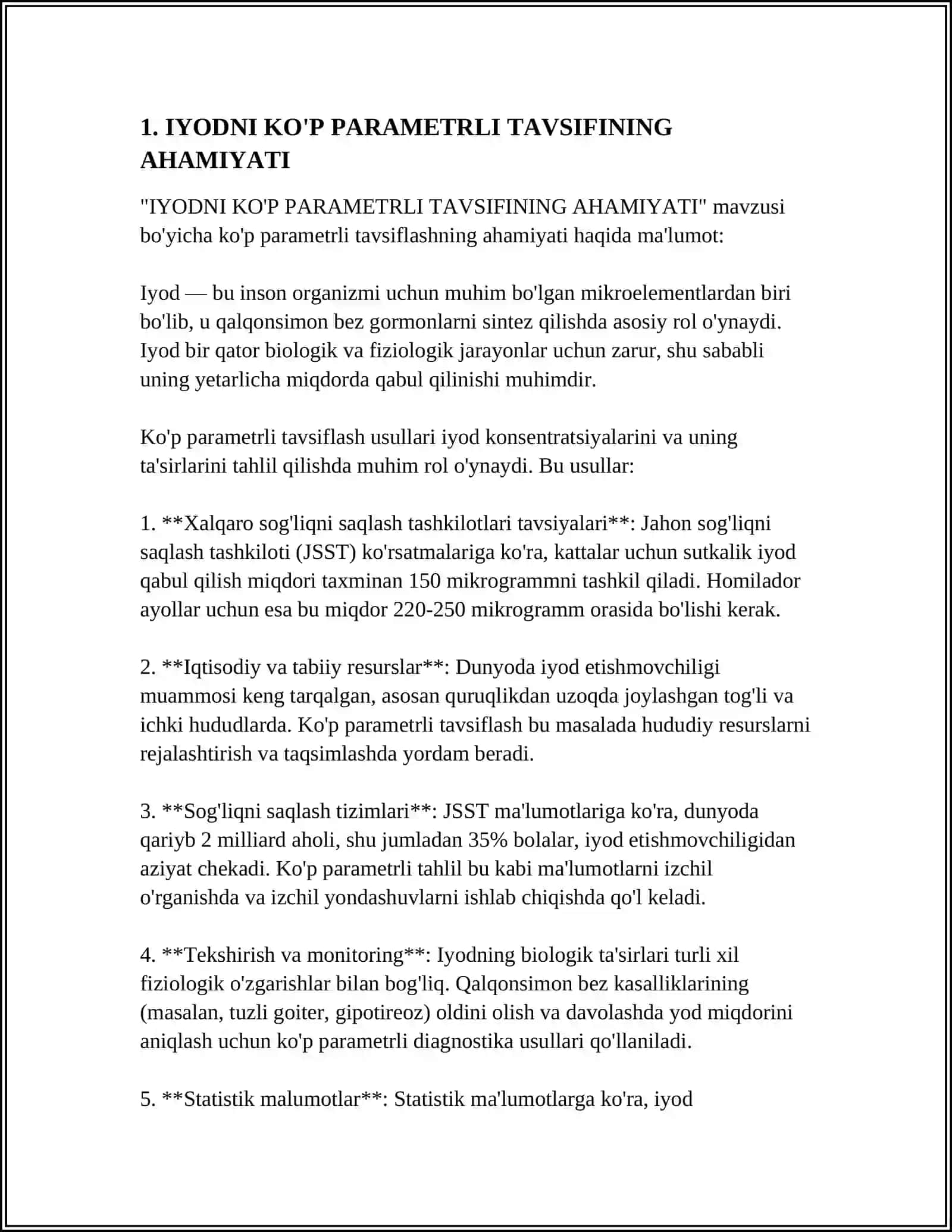 IYODNI KO'P PARAMETRLI TAVSIFI 3