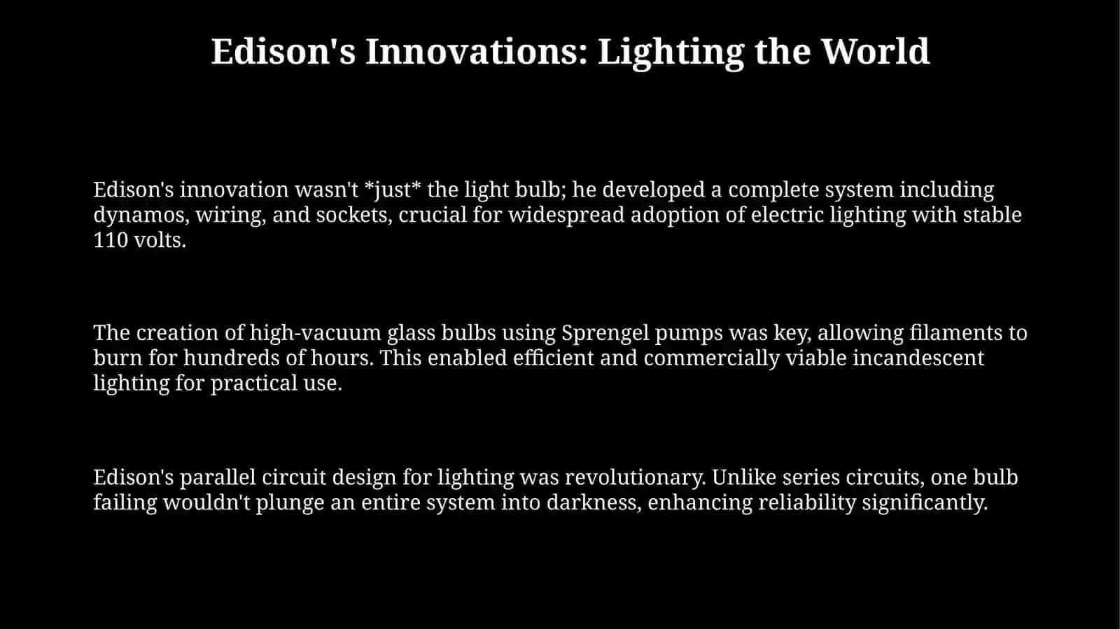 Edison's Innovations: From Menlo Park to Global Impact 3