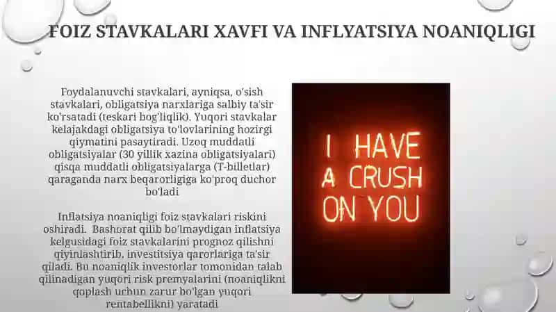 Infliyatsiya va foiz stavkalar o‘rtasida bog‘liqlik 3