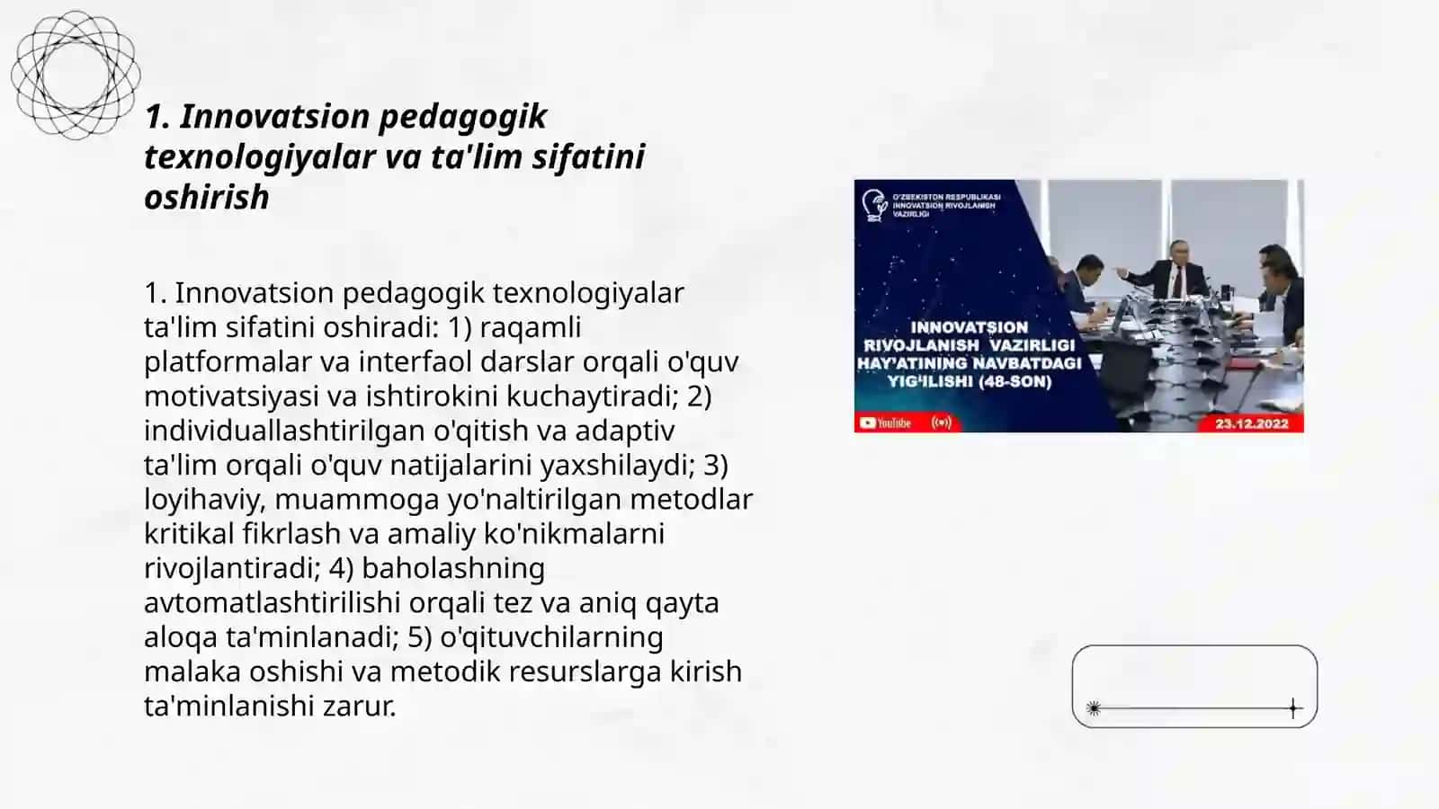 Innovatsion pedagogik texnologiyalar va ta'lim sifatini oshirish 3
