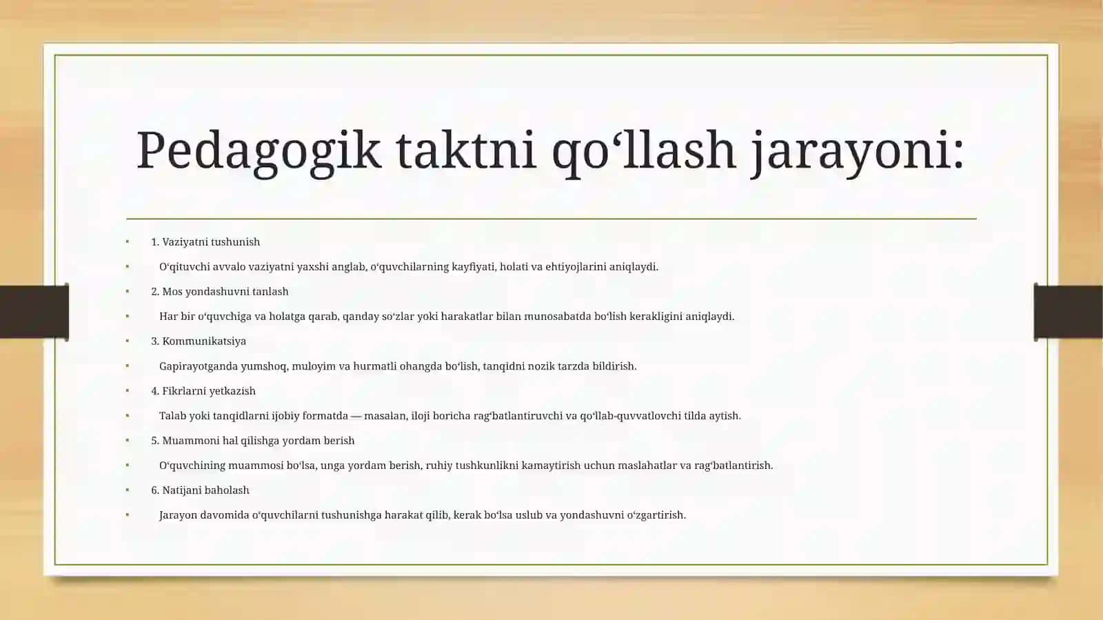 Pedagogik takt 3
