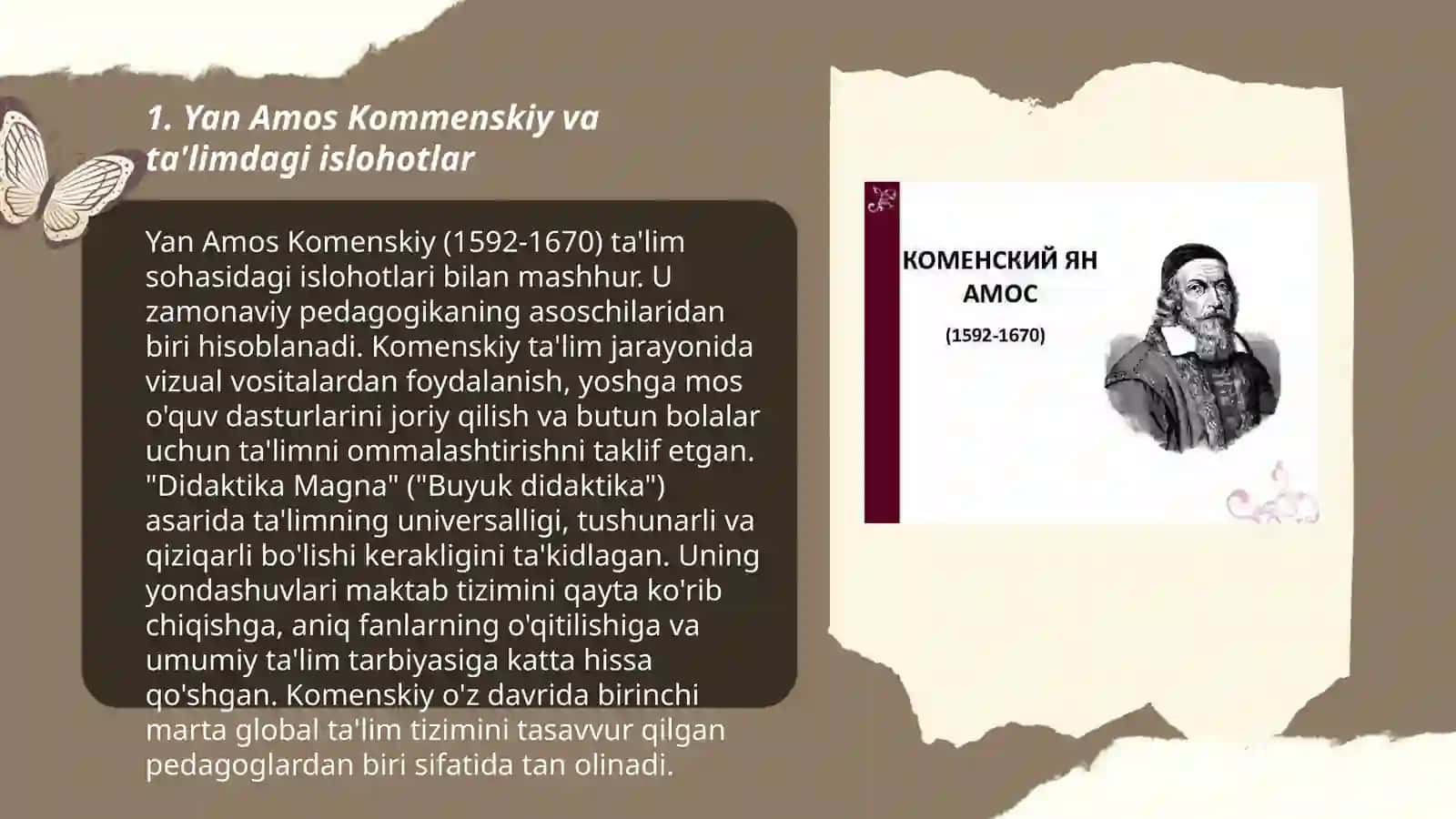 Yan Amos Kommenskiy va ta'limdagi islohotlar 3