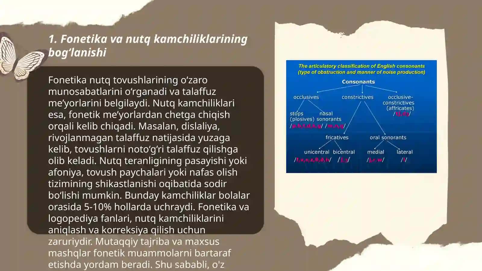 Fonetika va Nutq Kamchiliklari 3