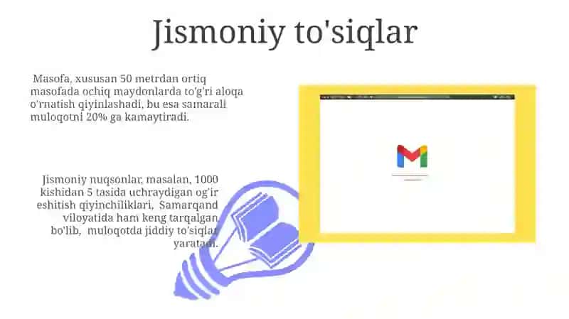 Kommunikasion toʻsiqlar 3