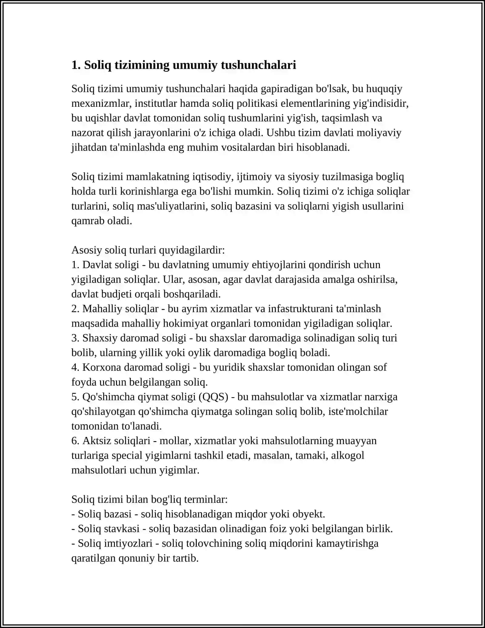 SOLIQLARNING FUNKTSIYALARI VA HUQUQIY ASOSLARI 3