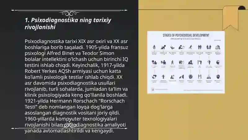 Psixodiagnostikaning Psixologiyaning Musatil Soxasi Sifatida Rivojlanish Davri 3