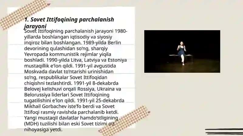 Mustaqillikka erishish arafasida O'zbekistondagi ijtimoiy-siyosiy jarayonlar 3