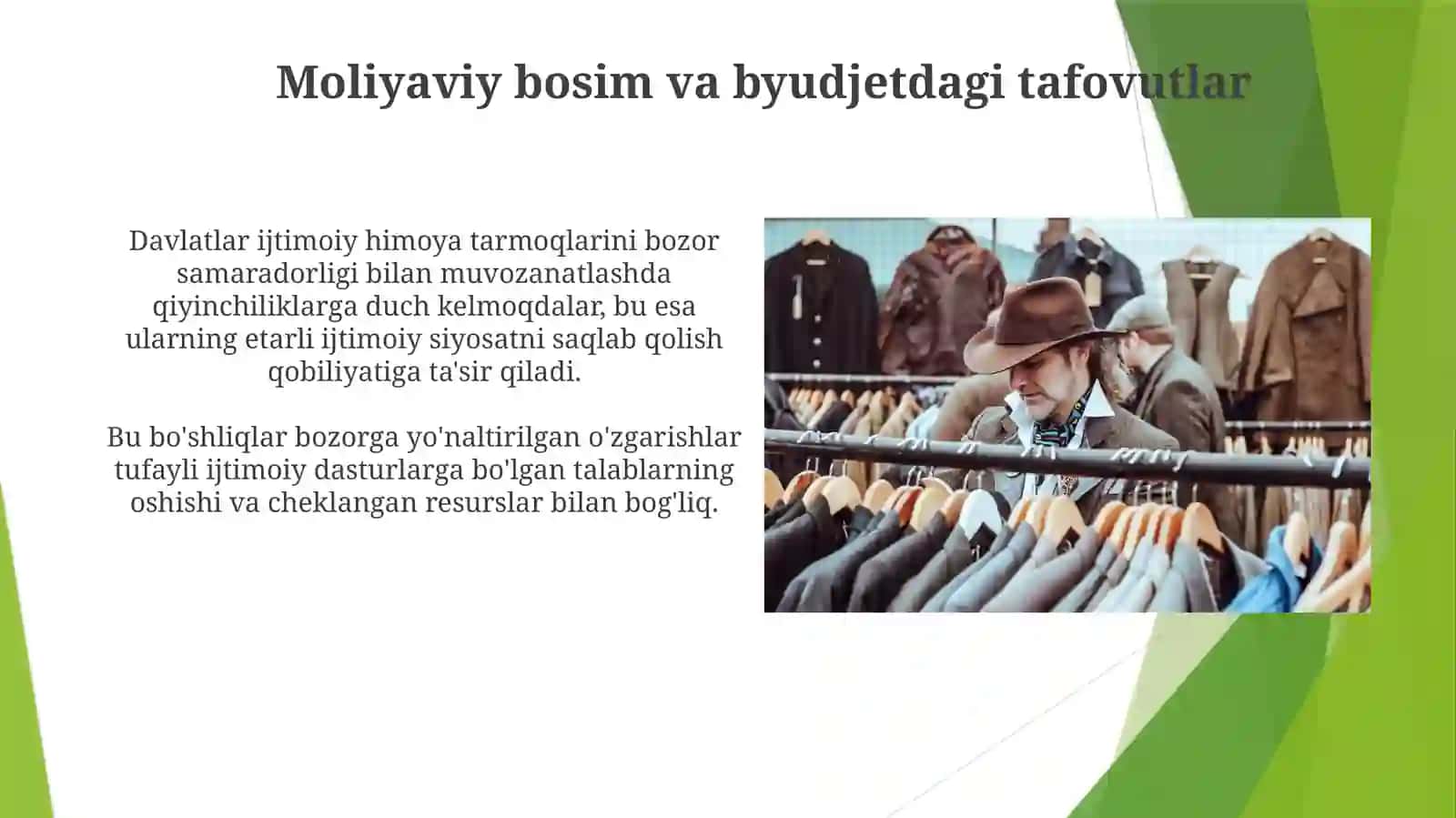 Bozor islohotlari sharoitida davlati ijtimoiy siyosatining moliyaviy muammolari 3