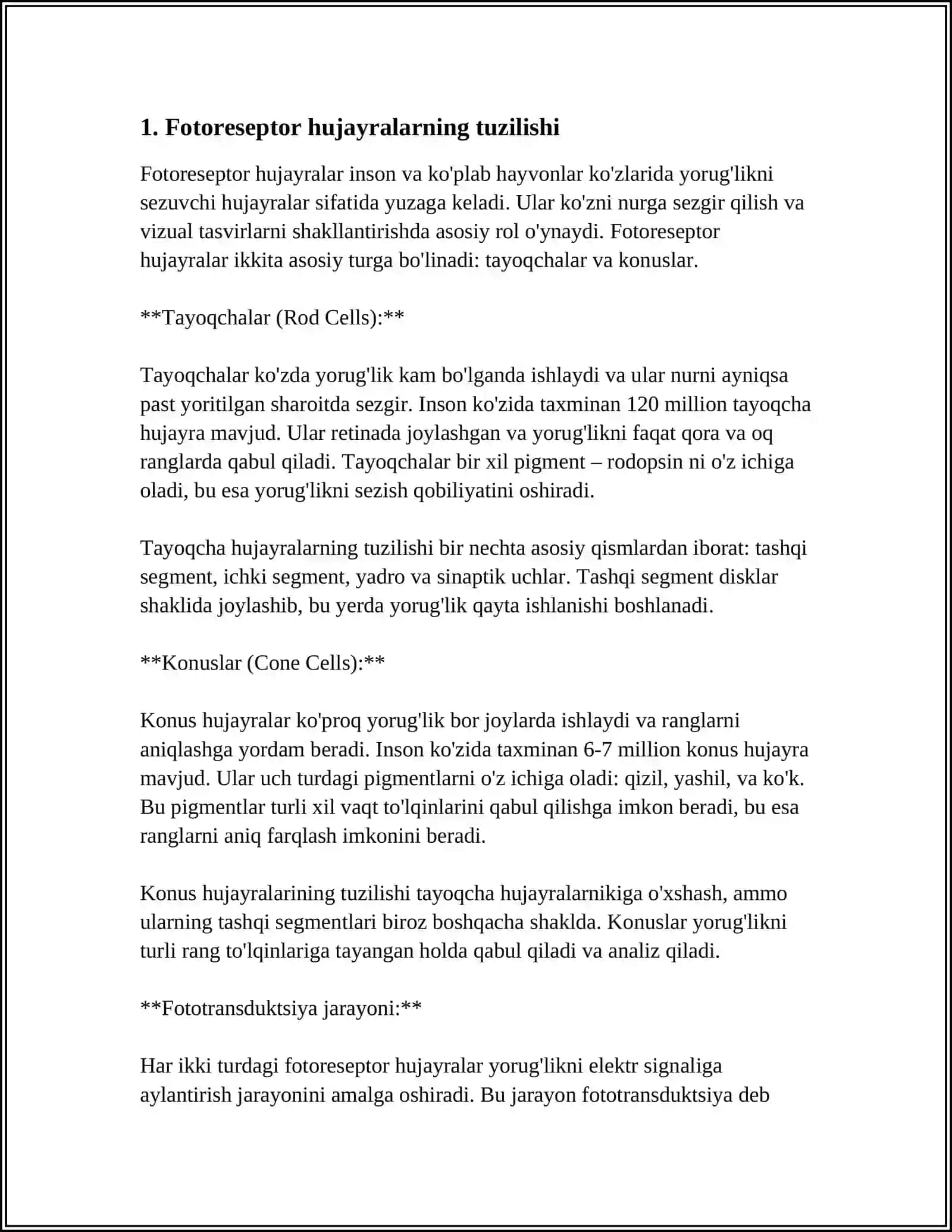 FOTORESEPSIYANING MORFOLOGIK ASOSLARI 3