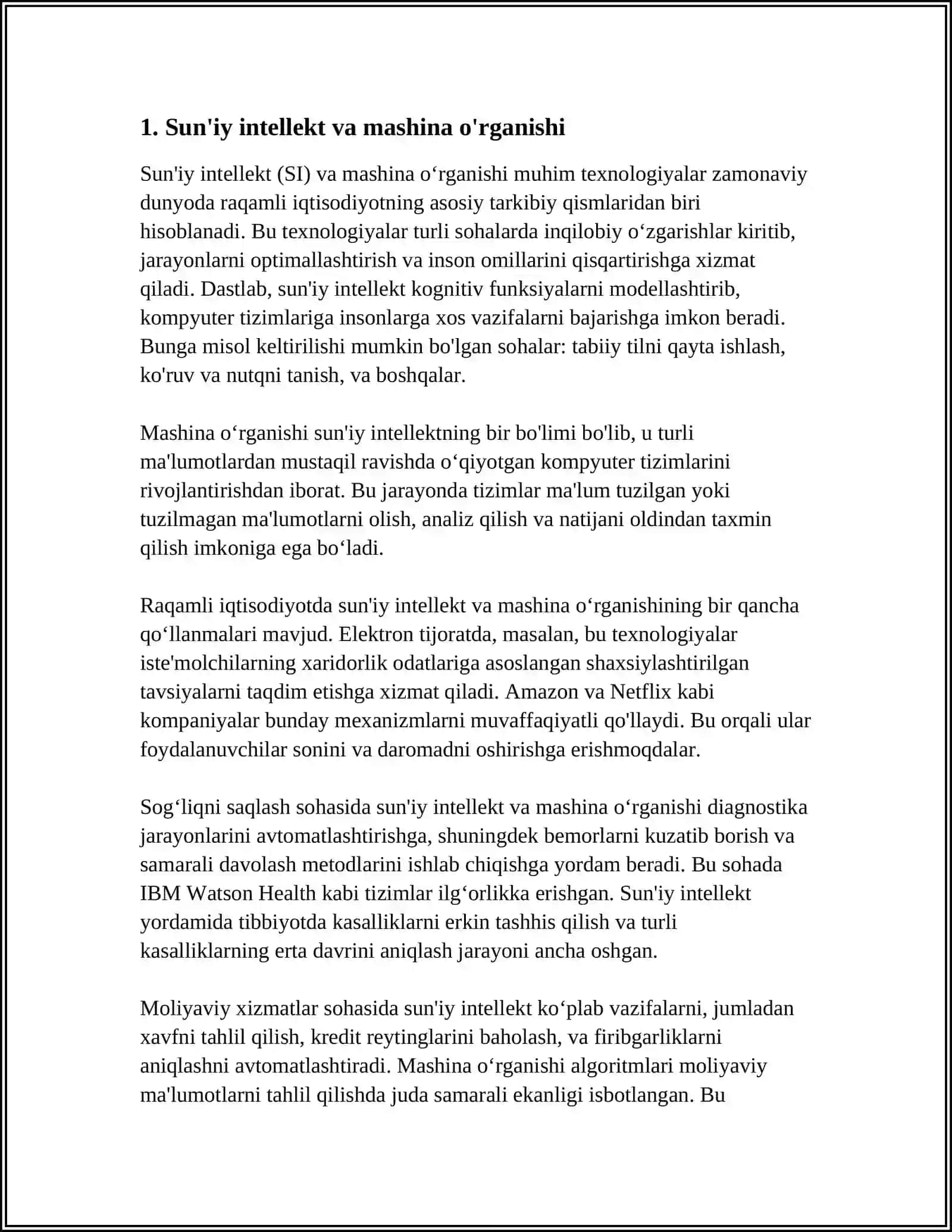 RAQAMLI IQTISODIYOTNING ASOSIY TEXNOLOGIYALARI 3