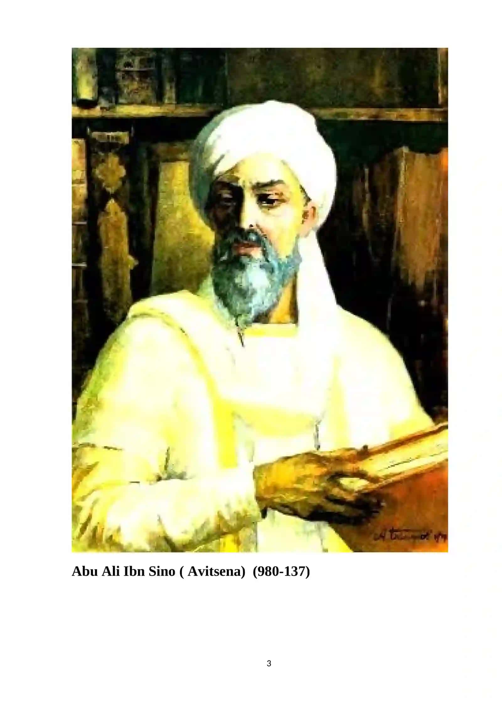 Abu Ali ibn Sinoning ilmiy ijodi va ilmiy dunyo qarashlari 3