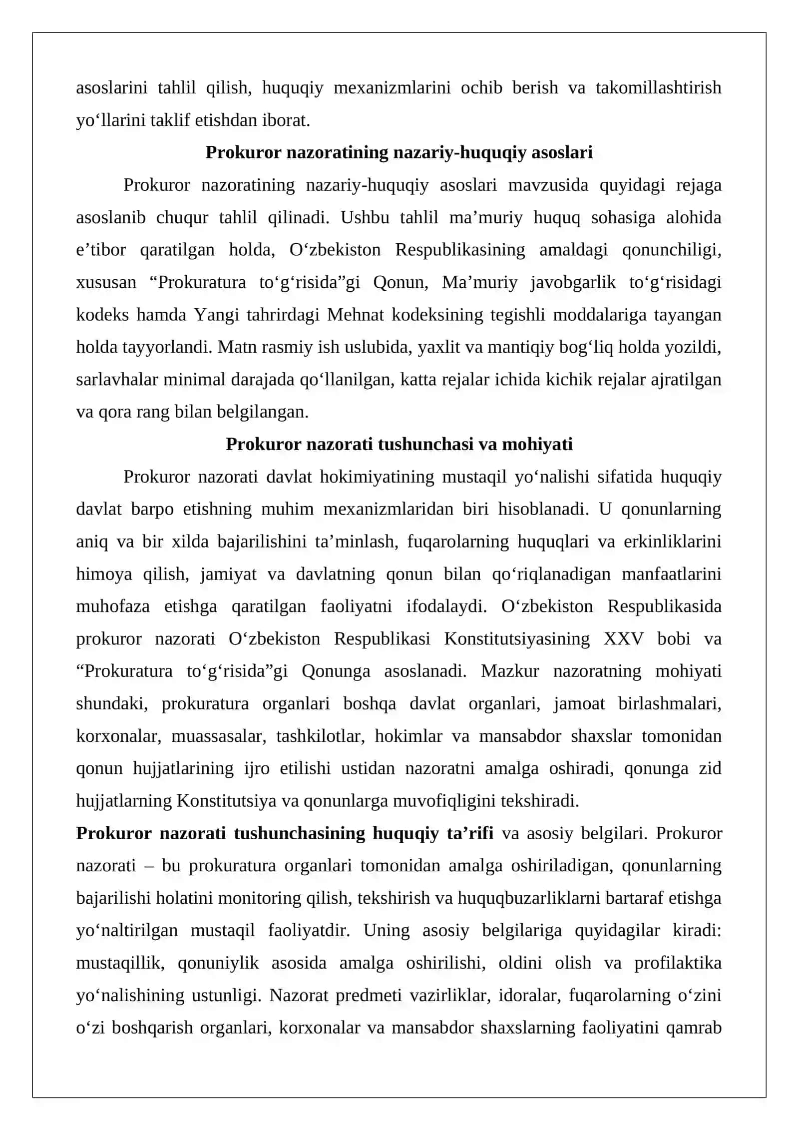 Davlat institutlari ustidan prokuror nazorati: nazariy-huquqiy yondashuv 3