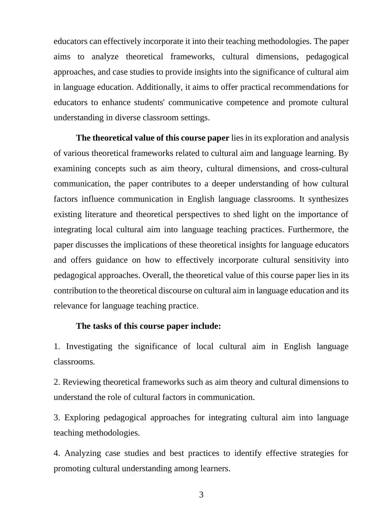 CULTURAL AIM OF TEACHING 3