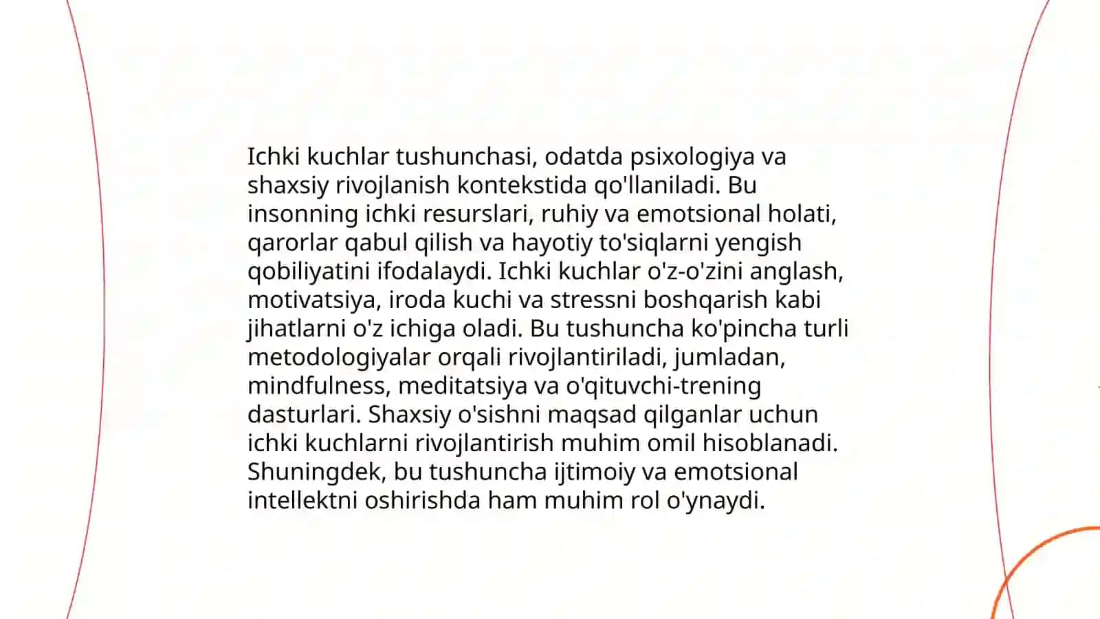 Ichki Kuch faktorlari haqida tushuncha 3