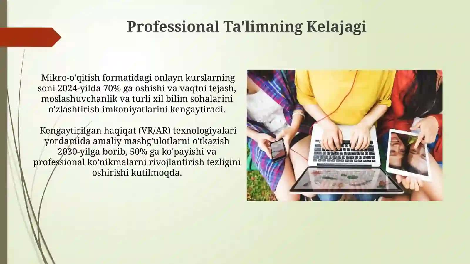 Kasbiy Ta'lim Mazmuni va Texnologiyalari 3