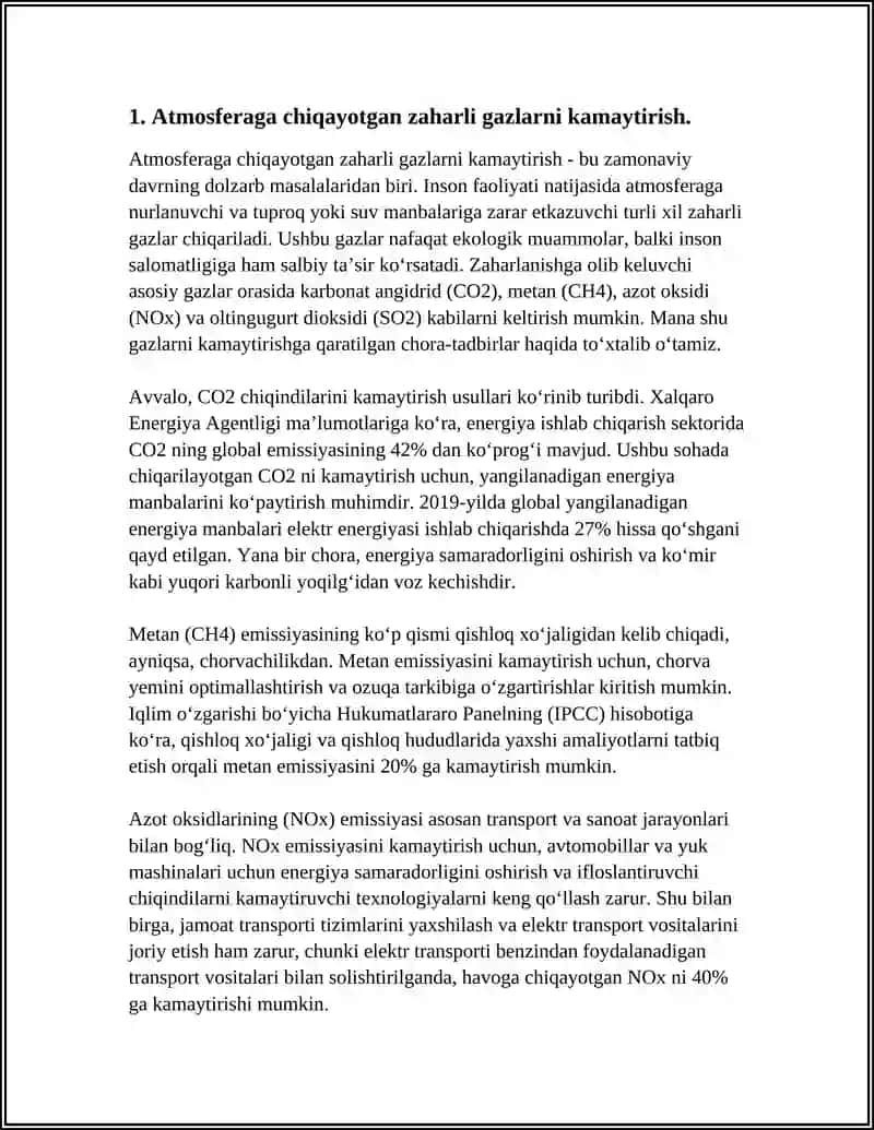 AVTOMOBIL TRANSPORTINING EKOLOGIK XAVFSIZLIGINI TAMINLASH YO'LLARI 3