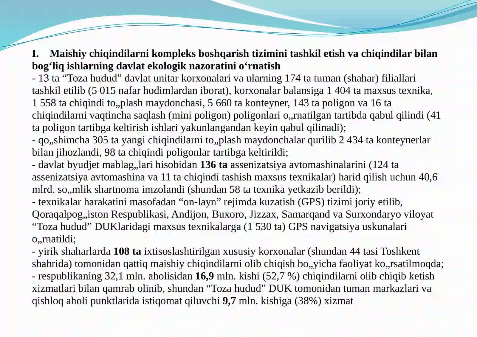 EKOLOGIK XAVFSIZLIKNI TA'MINLASH PRINSIPLARI 3