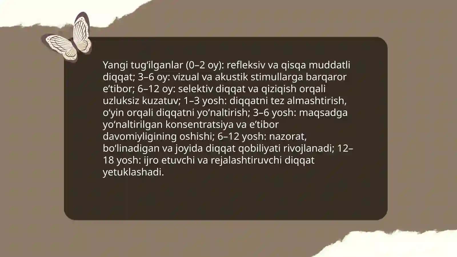 Bolalarda diqqatning rivojlanishi va diagnostikasi 3
