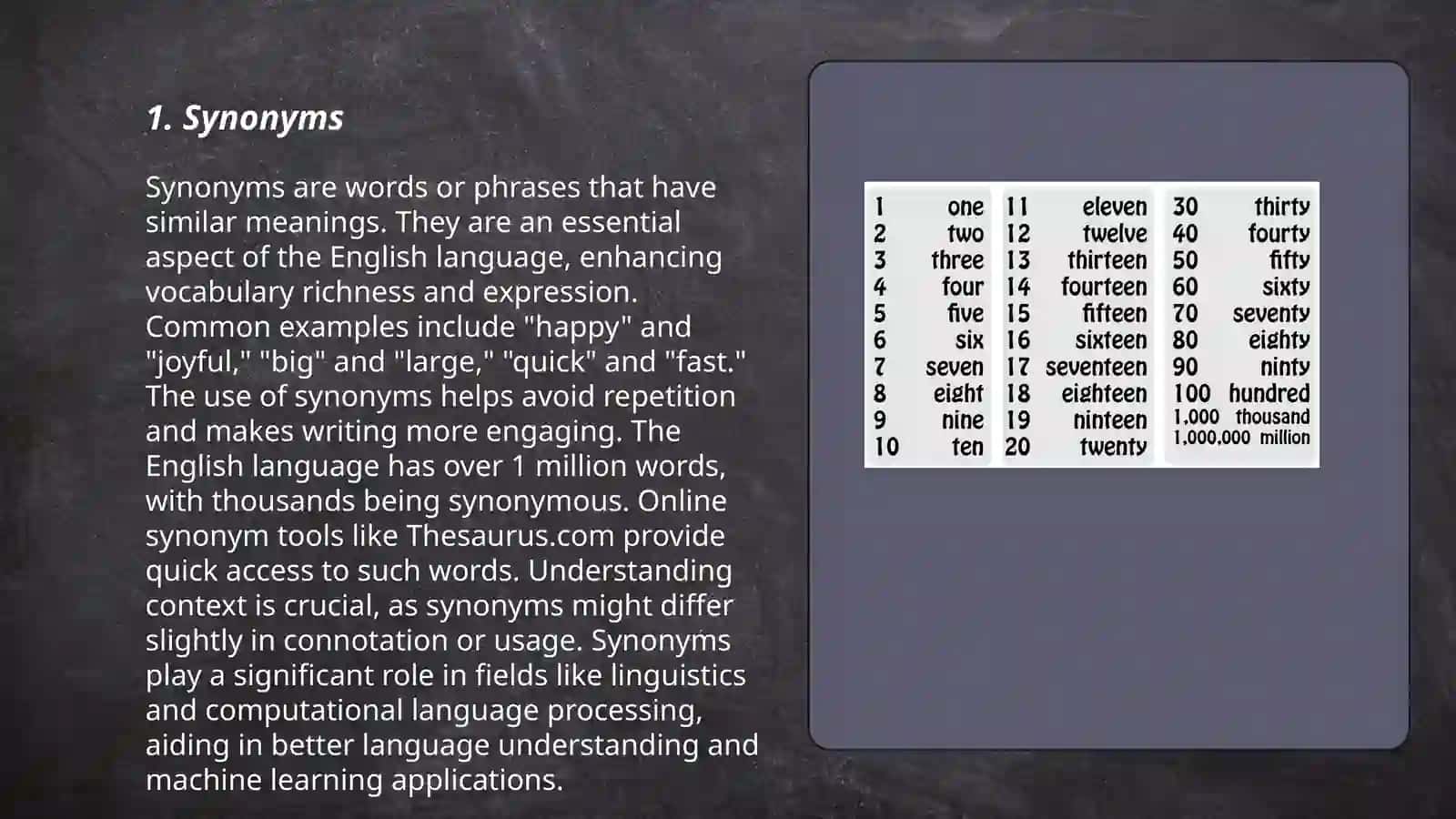 Relative words in language 3
