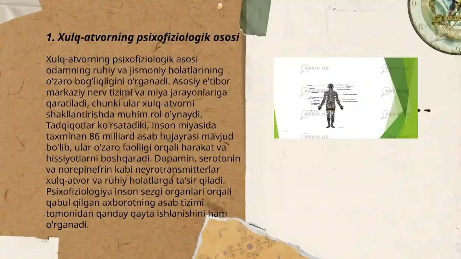 Xulq-atvorning psixofiziologik asosi 3