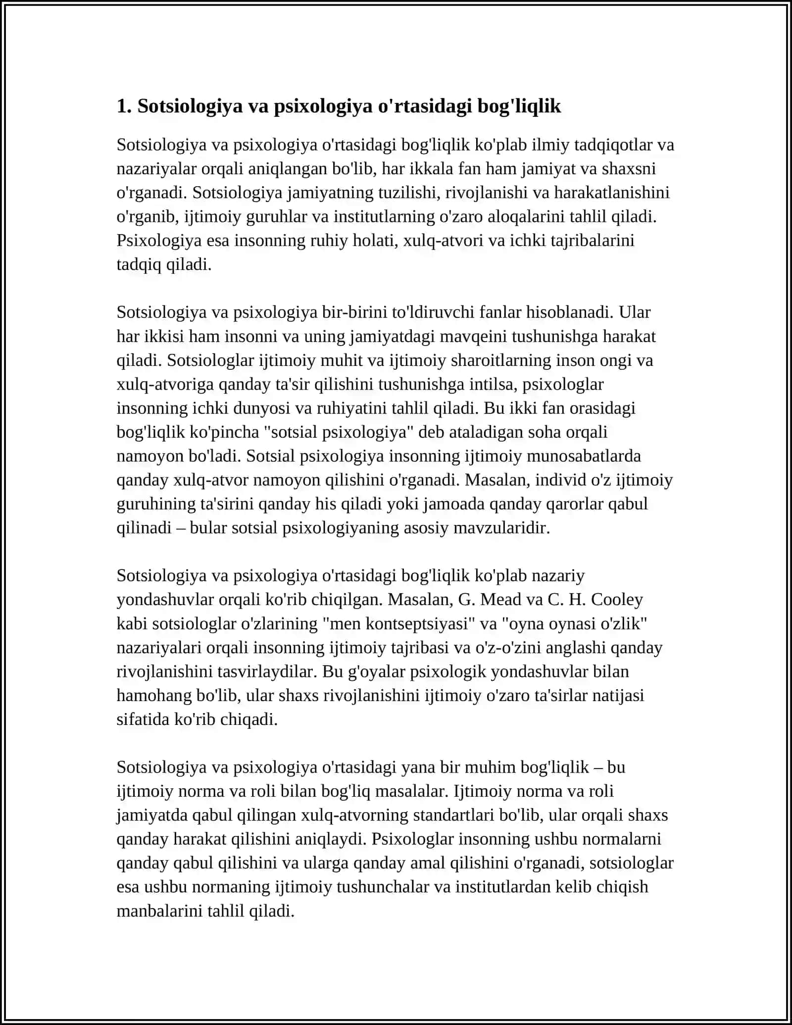 SOTSIOLOGIYA BOSHQA FANLAR BILAN BOGLIQLIGI 3