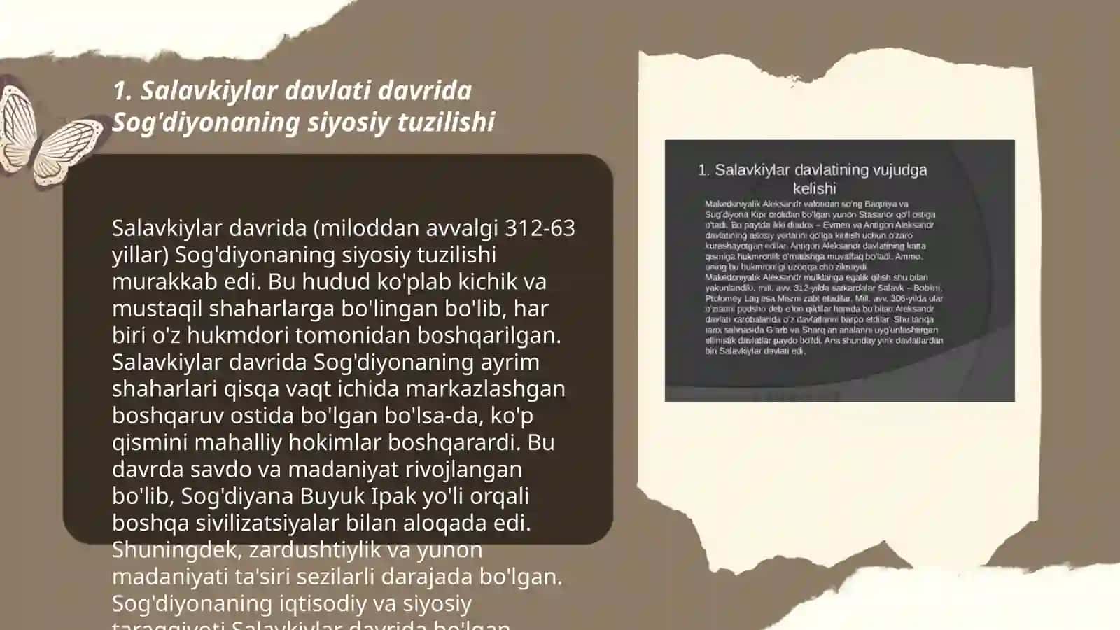 Salavkiylar davlati hukmronligi davrida Sõğd va Baqtriyaning tarixiy geografiyasi 3